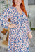 The Evie Dress - Navy Floral - Sparrow & Finch Boutique
