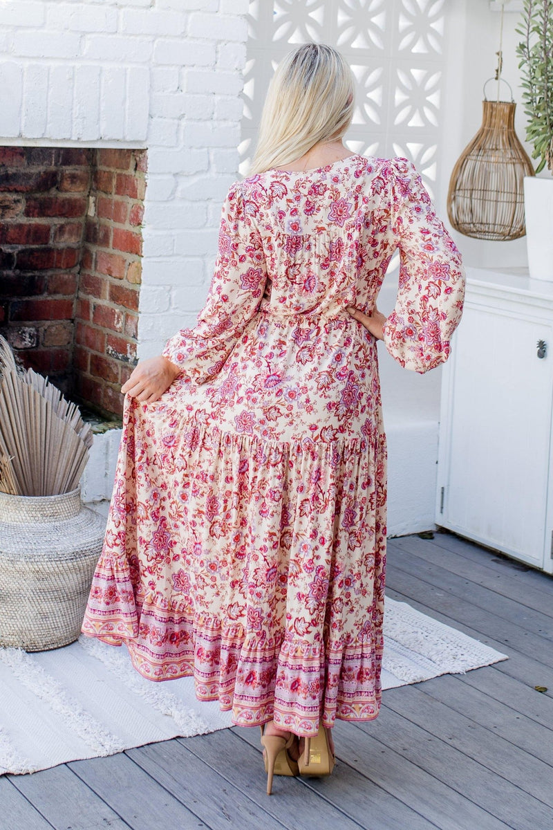 The Evie Dress - Pink Blush