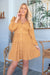 The Finley Dress - Cinnamon - Sparrow & Finch Boutique