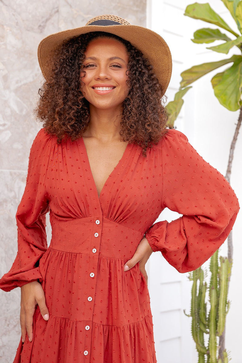 The Finley Dress - Ginger
