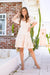 The Flora Dress - Ivory - Sparrow & Finch Boutique