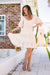 The Flora Dress - Ivory - Sparrow & Finch Boutique