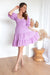 The Flora Dress - Lilac - Sparrow & Finch Boutique