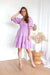 The Flora Dress - Lilac - Sparrow & Finch Boutique