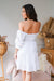 The Flora Dress - White - Sparrow & Finch Boutique