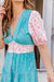 The Freya Dress - Whimsical Teal - Sparrow & Finch Boutique