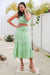 The Gingham Top - Green - Sparrow & Finch Boutique