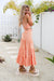 The Gingham Top - Orange - Sparrow & Finch Boutique