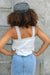 The Glimmer Top - White - Sparrow & Finch Boutique
