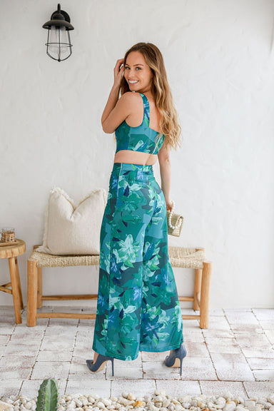 The Glow Set - Maritime Green (Pants) - Sparrow & Finch Boutique