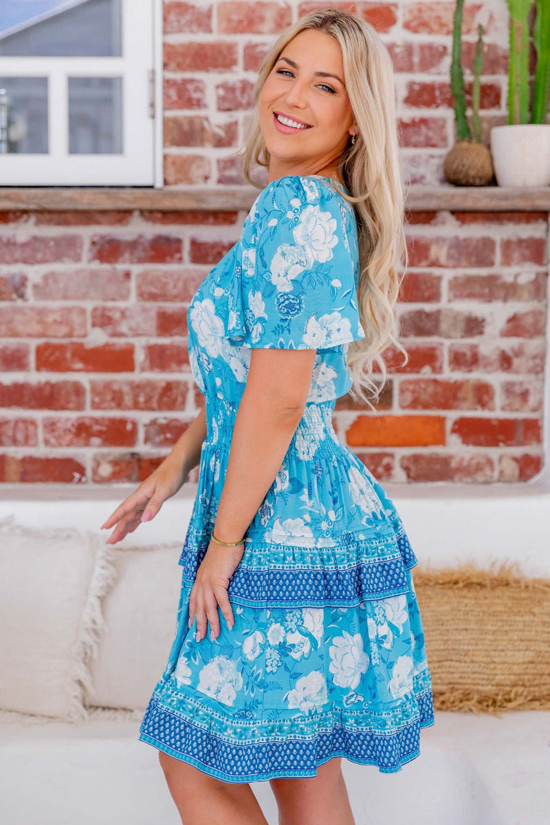 The Harmony Dress - Blue Belvedere