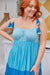 The Heidi Dress - Blue Ombre - Sparrow & Finch Boutique
