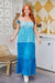 The Heidi Dress - Blue Ombre - Sparrow & Finch Boutique