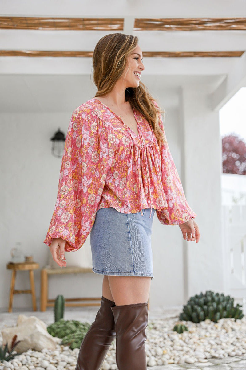 The Janis Top - Rose Quartz