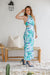 The Jessie Dress - Turquoise Fantasy - Sparrow & Finch Boutique