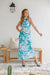 The Jessie Dress - Turquoise Fantasy - Sparrow & Finch Boutique