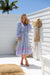 The Josephine Dress - Lavender Garden - Sparrow & Finch Boutique