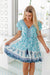 The Joslyn Dress - Teal Sapphire - Sparrow & Finch Boutique