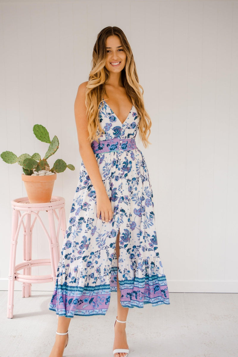 The Juniper Dress - Purple Sky