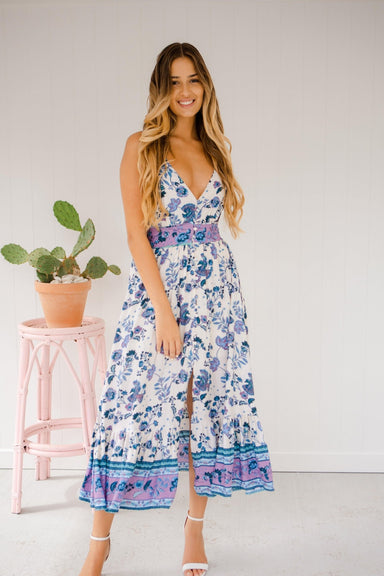 The Juniper Dress - Purple Sky - Sparrow & Finch Boutique