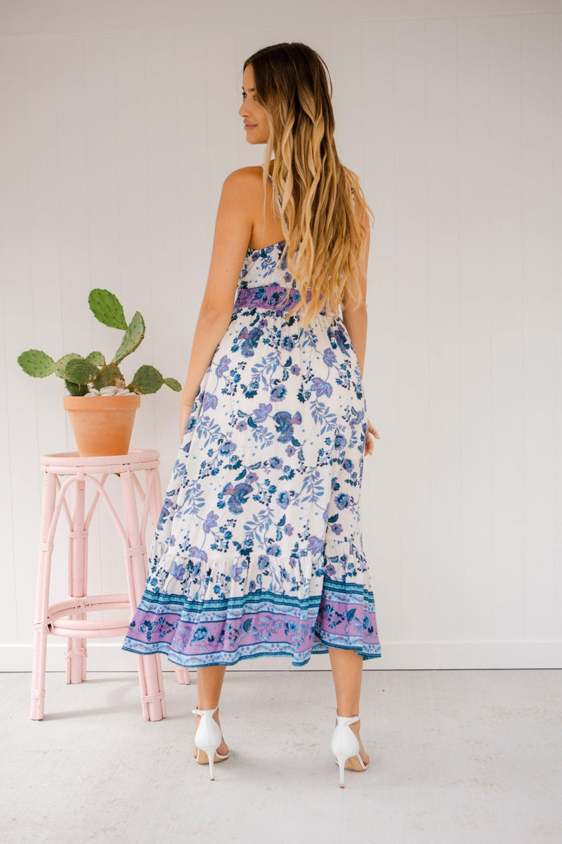 The Juniper Dress - Purple Sky