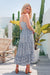 The Jupiter Dress - Blue Safari - Sparrow & Finch Boutique