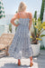 The Jupiter Dress - Blue Safari - Sparrow & Finch Boutique