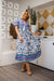 The Kaisley Dress - Purple Sky - Sparrow & Finch Boutique