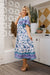 The Kaisley Dress - Purple Sky - Sparrow & Finch Boutique
