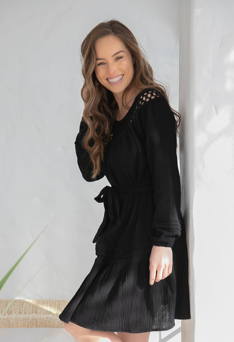 The Kaitlyn Dress - Black