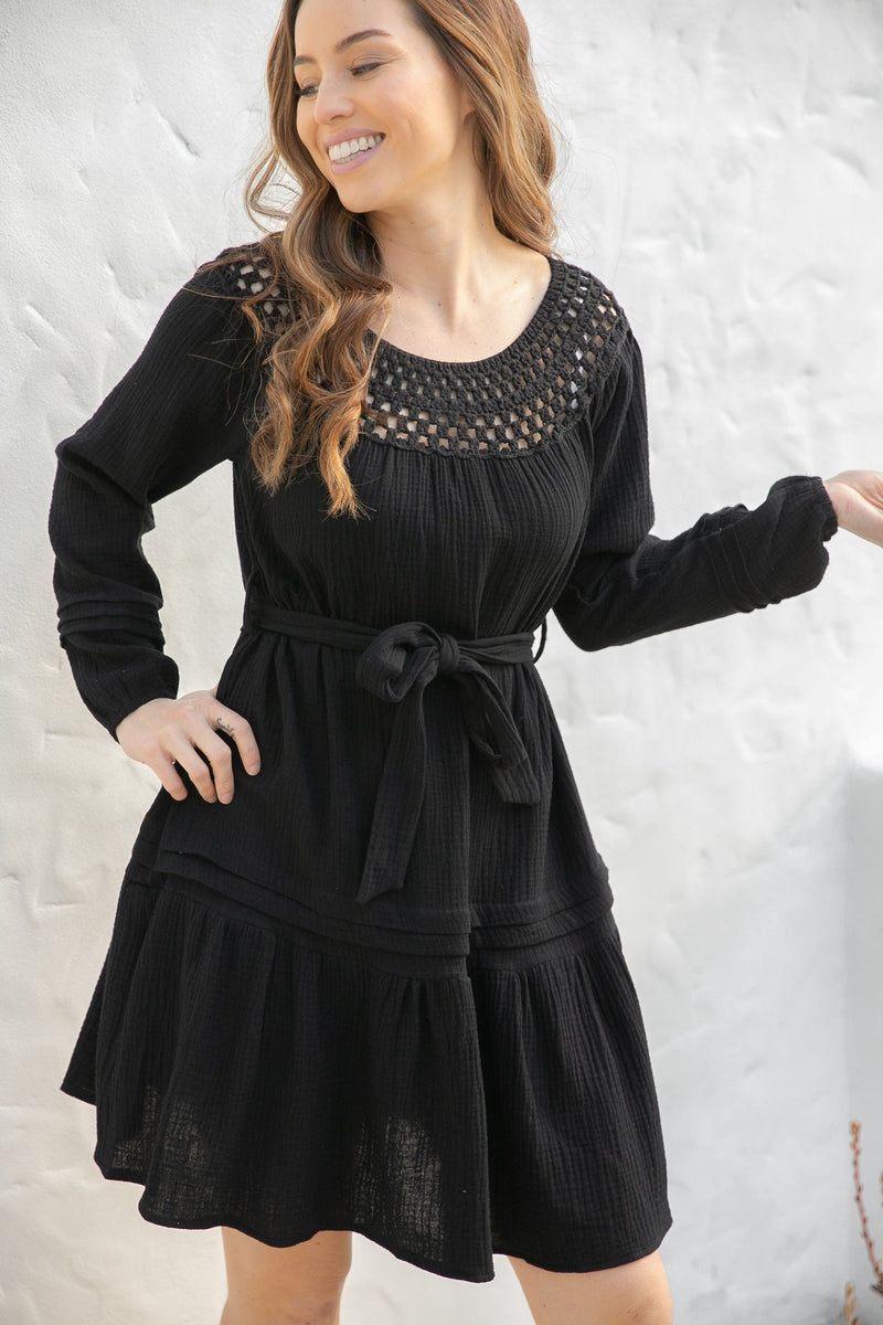 The Kaitlyn Dress - Black