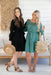 The Kaitlyn Dress - Green - Sparrow & Finch Boutique