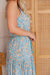 The Kristy Dress - Floral Blue - Sparrow & Finch Boutique