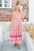 The Kristy Dress - Pink Sapphire - Sparrow & Finch Boutique