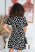 The Lacy Dress - Dark Polka Dot - Sparrow & Finch Boutique
