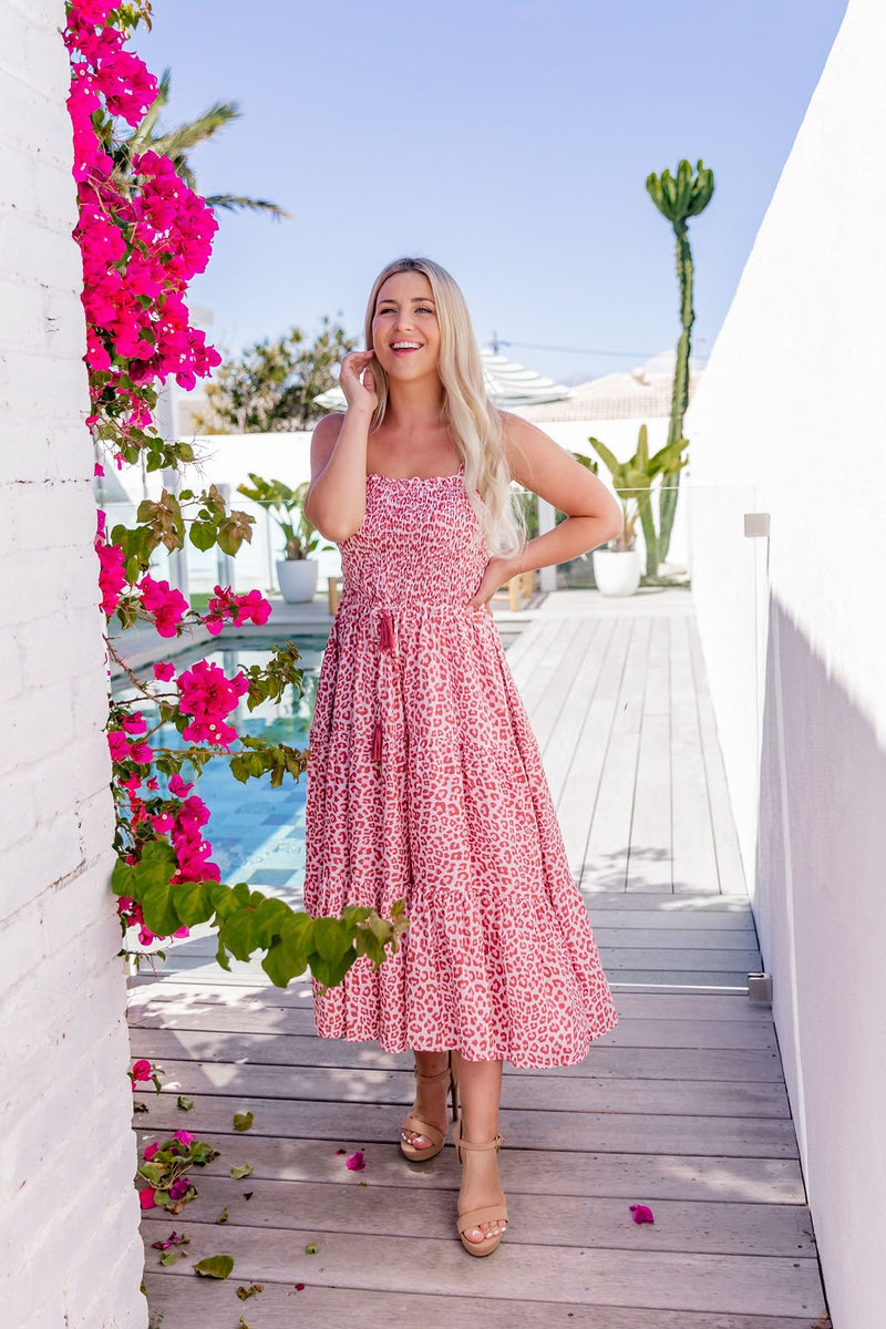 The Lexy Dress - Pink Panther