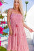 The Lexy Dress - Pink Panther - Sparrow & Finch Boutique