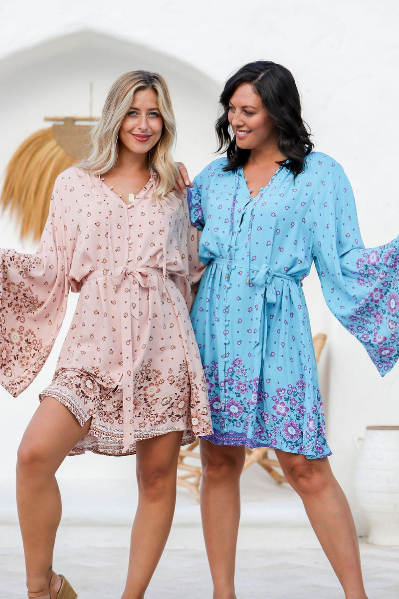 The Libra Dress - Blue Violet