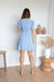 The Lilly Dress - Powder Blue - Sparrow & Finch Boutique