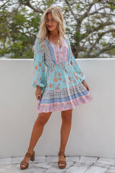 The Lola Dress - Cotton Candy - Sparrow & Finch Boutique