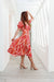 The Lotus Dress - Cherry Swirl - Sparrow & Finch Boutique