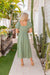 The Lotus Dress - Dark Olive - Sparrow & Finch Boutique