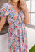 The Lotus Dress - Flower Bouquet - Sparrow & Finch Boutique