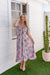 The Lotus Dress - Flower Bouquet - Sparrow & Finch Boutique