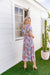The Lotus Dress - Flower Bouquet - Sparrow & Finch Boutique