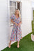 The Lotus Dress - Flower Bouquet - Sparrow & Finch Boutique
