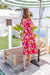 The Lotus Dress - Lush Pink - Sparrow & Finch Boutique