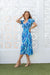 The Lotus Dress - Ocean Swirl - Sparrow & Finch Boutique