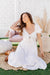 The Lotus Dress - White - Sparrow & Finch Boutique