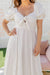 The Lotus Dress - White - Sparrow & Finch Boutique
